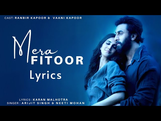 mera fitoor lyrics hindi