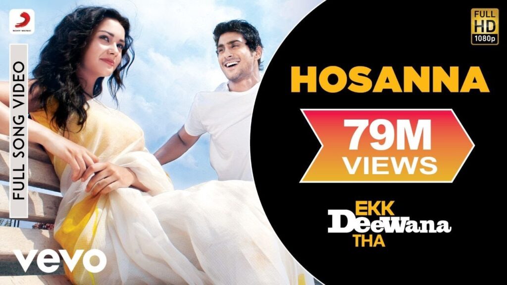 Hosanna Lyrics | होसाना | Ekk Deewana Tha | Leon Dsouza